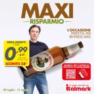 Volantino Italmark Maxi Risparmio dal 29/7 fino al 11/8/2026 Volantino Italmark Maxi Risparmio dal 29/7 fino al 11/8/2026