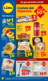 Volantino Lidl Prossima Settimana (dal 6 agosto)