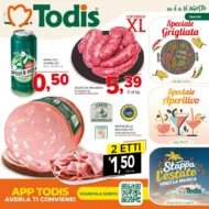 Volantino Todis Supermercato Speciale Grigliata dal 6/8 fino al 16/8/2026 Volantino Todis Supermercato Speciale Grigliata dal 6/8 fino al 16/8/2026