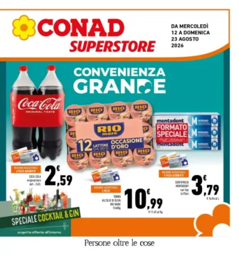 Volantino Conad Superstore (fino al 4 novembre)
