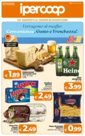 Volantino Ipercoop Sicilia Ferragosto al meglio dal 11/8 fino al 20/8/2026