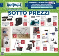 Volantino HappyCasa Sotto Prezzi dal 26/8 fino al 9/9/2026