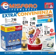 Volantino Emisfero Extra convenienza dal 27/8 fino al 9/9/2026