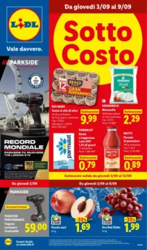 Volantino Lidl Prossima Settimana (dal 3 settembre)