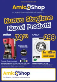 Volantino Amico Shop Nuova Stagione Nuovi Prodotti dal 4/9 fino al 30/9/2026