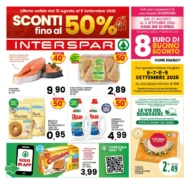 Volantino Interspar Sconti fino al 50% dal 31/8 fino al 9/9/2026