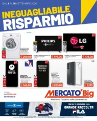 Volantino Mercatò Big Ineguagliabile risparmio dal 3/9 fino al 16/9/2026