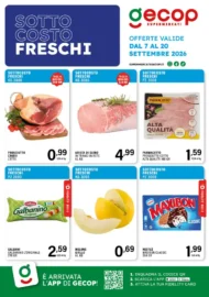 Volantino Gecop Sottocosto Freschi dal 7/9 fino al 20/9/2026