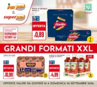 Volantino Pan Grandi Formati XXL dal 10/9 fino al 20/9/2026