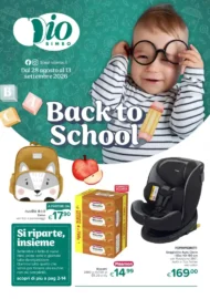Volantino Io Bimbo Back to School dal 28/8 fino al 13/9/2026