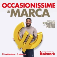 Volantino Italmark Occasionissime di marca dal 23/9 fino al 6/10/2026