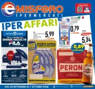 Volantino Emisfero Iper Affari dal 24/9 fino al 7/10/2026 Volantino Emisfero Iper Affari dal 24/9 fino al 7/10/2026