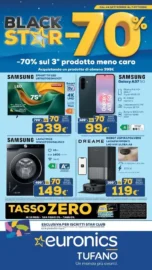 Volantino Euronics Tufano Black Star dal 24/9 fino al 7/10/2026 Volantino Euronics Tufano Black Star dal 24/9 fino al 7/10/2026