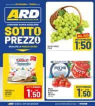 Volantino Ard Discount Sotto Prezzo dal 28/9 fino al 7/10/2026