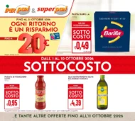 Volantino Pan Sottocosto e buoni spesa dal 1/10 fino al 10/10/2026 Volantino Pan Sottocosto e buoni spesa dal 1/10 fino al 10/10/2026