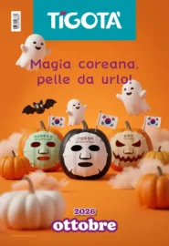 Volantino Tigotà Magia Coreana dal 1/10 fino al 15/10/2026