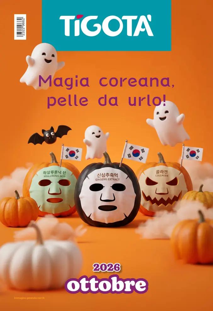Volantino Tigotà Magia Coreana dal 1/10 fino al 15/10/2026