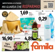 Volantino Famila Ma guarda che risparmio dal 1/10 fino al 14/10/2026