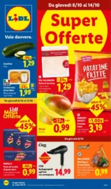 Volantino Lidl Super Offerte dal 8/10 fino al 14/10/2026