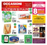 Volantino Interspar Occasioni d’Autunno dal 1/10 fino al 11/10/2026 Volantino Interspar Occasioni d’Autunno dal 1/10 fino al 11/10/2026