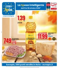 Volantino Eurospin Spesa intelligente dal 8/10 fino al 18/10/2026 Volantino Eurospin Spesa intelligente dal 8/10 fino al 18/10/2026
