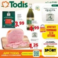 Volantino Todis Supermercato Nuovi bassi e bloccati dal 1/10 fino al 14/10/2026