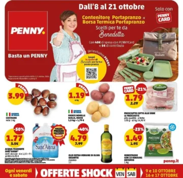 Volantino Penny Market Basta un Penny dal 8/10 fino al 21/10/2026
