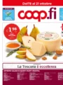 Volantino Coop Toscana La Toscana è eccellenza dal 8/10 fino al 21/10/2026