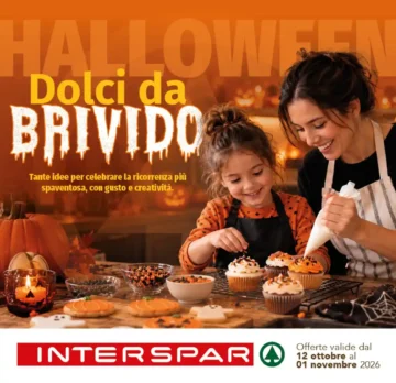Volantino Interspar Halloween Dolci da brivido dal 12/10 fino al 1/11/2026