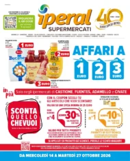 Volantino Iper La grande i 40 anni spesi bene dal 14/10 fino al 27/10/2026