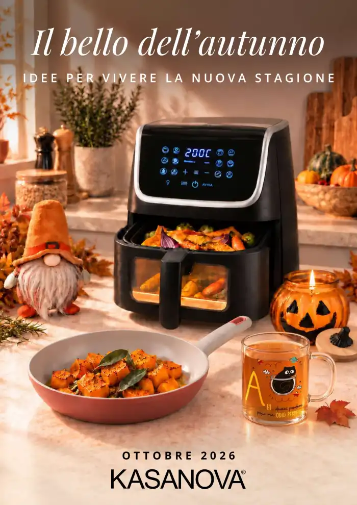 Volantino Kasanova Il bello dell’autunno dal 1/10 fino al 31/10/2026
