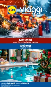 Lidl Viaggi: Volantino Mercatini e Wellness 2026
