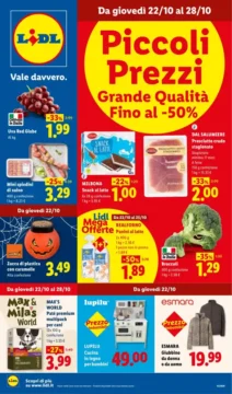 Volantino Lidl Prossima Settimana (dal 22 ottobre)