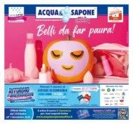 Volantino Acqua e Sapone Sicilia Belli da far paura dal 19/10 fino al 1/11/2026 Volantino Acqua e Sapone Sicilia Belli da far paura dal 19/10 fino al 1/11/2026