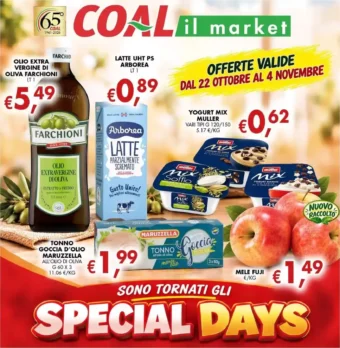 Volantino Coal Special Days dal 22/10 fino al 4/11/2026
