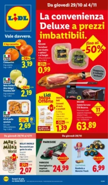 Volantino Lidl Prossima Settimana (dal 29 ottobre)