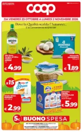 Volantino Coop Sicilia Dove la Qualità scalda l’Autunno dal 23/10 fino al 2/11/2026