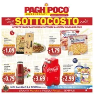 Volantino Paghi Poco Sottocosto dal 23/10 fino al 2/11/2026