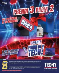 Volantino Trony Fuori di Tech dal 29/10 fino al 11/11/2026
