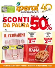 Volantino Iper La grande i Sconti da paura dal 28/10 fino al 10/11/2026