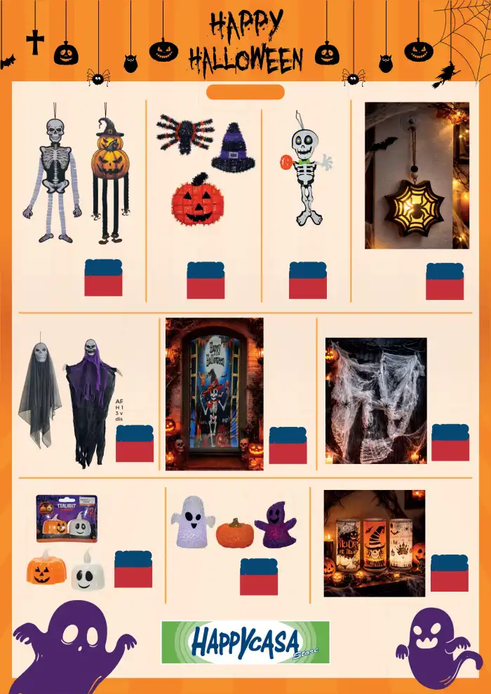 Volantino HappyCasa Halloween valido fino al 31/10/2026