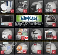 Volantino HappyCasa Black Friday dal 4/11 fino al 22/11/2026 Volantino HappyCasa Black Friday dal 4/11 fino al 22/11/2026