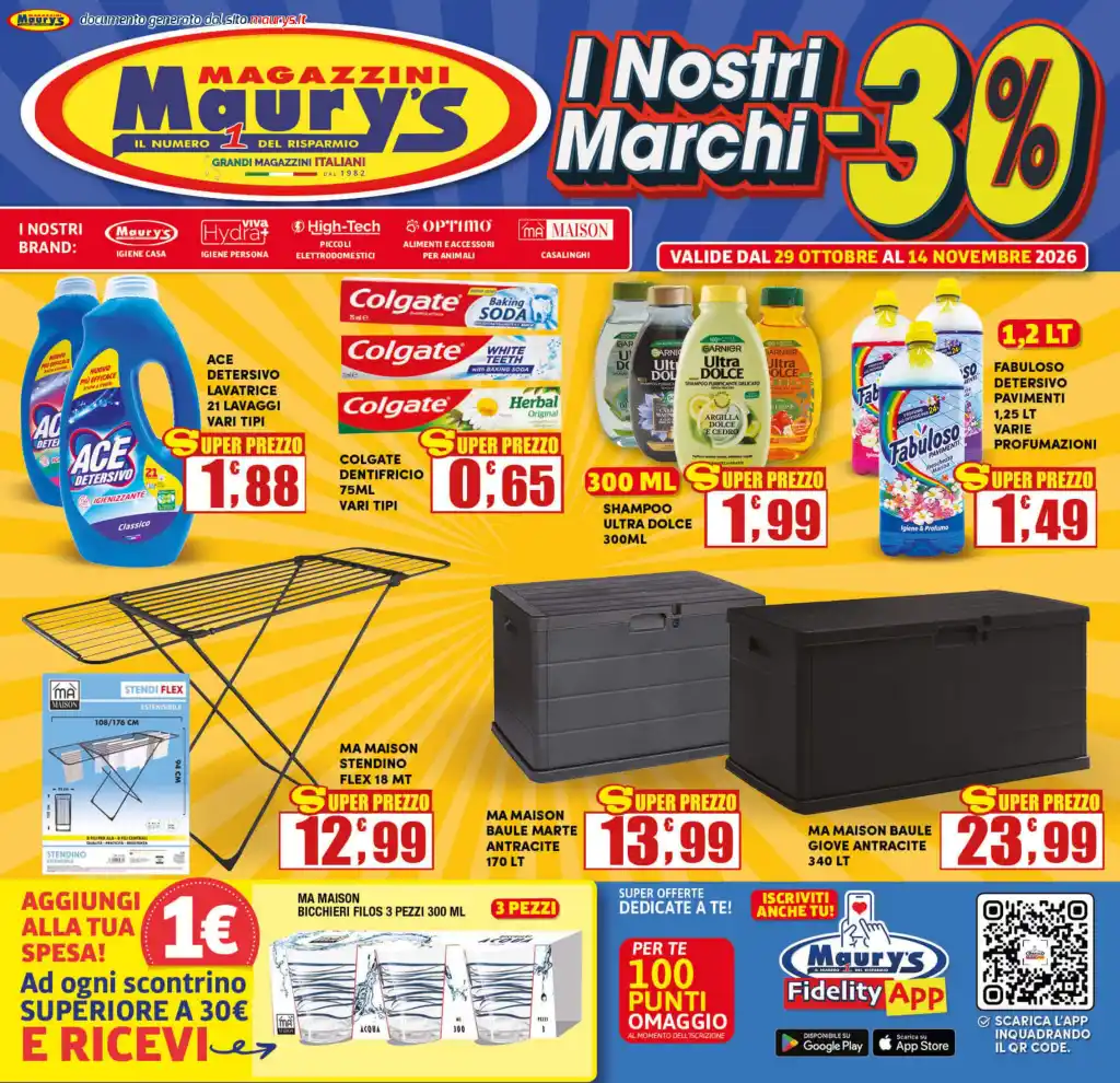 Maury’s Volantino questa settimana (novembre 2026)